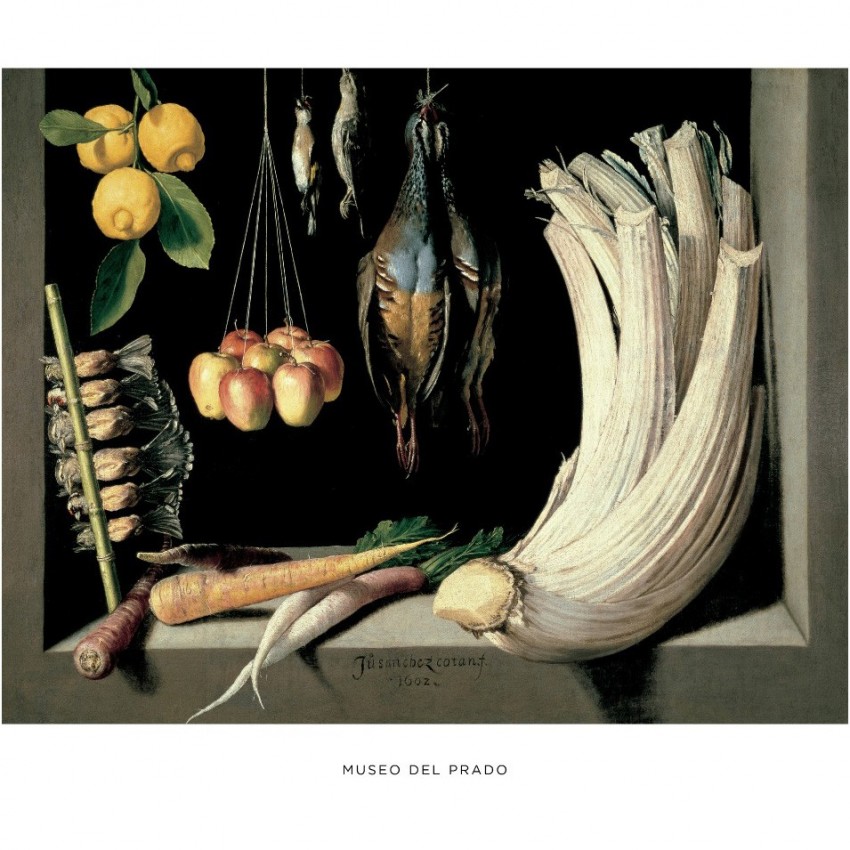 Print "Still Life with Game, Vegetables and Fruit"