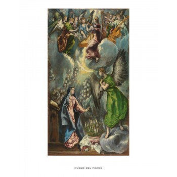Lámina "La anunciación" (El Greco)
