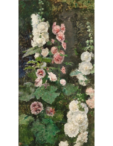 Estuche de gafas "Malvas reales"