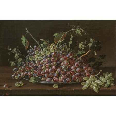 Salvamanteles "Bodegón con bandeja de uvas"