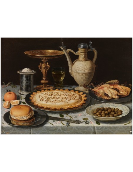 Pañuelo de seda Clara Peeters