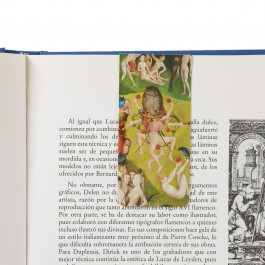 Marcapáginas magnético "El jardín de las Delicias" (detalle búho) 2