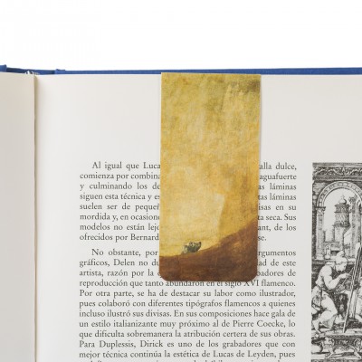 "The Drowning Dog" magnetic bookmark