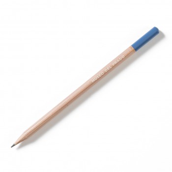 Lápiz madera con gota azul
