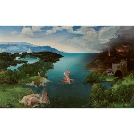 Cuaderno grapa "Caronte atravesando la laguna Estigia"