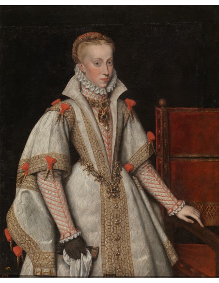 Guantes de piel granates