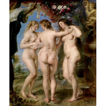 Imán grande "Las tres Gracias" 2