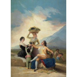 "The Grape Harvest or Autumn" Magnetic Bookmark 2