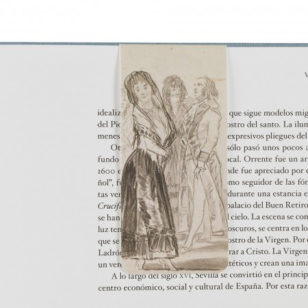 "maja in front of three colleagues" Magnetic Bookmark