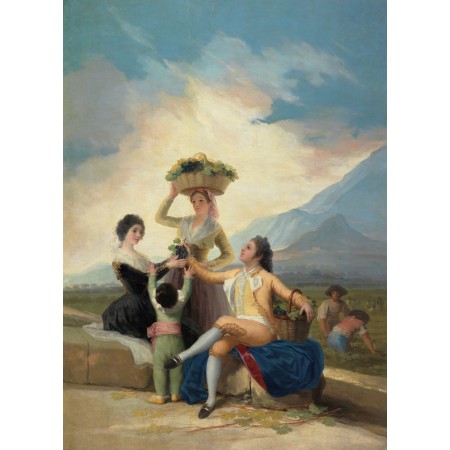 Carpeta "La vendimia o el Otoño" 