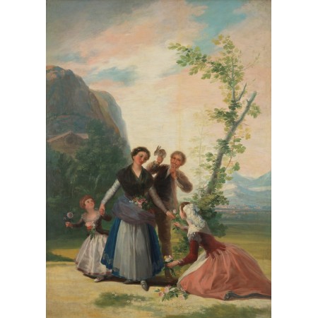 "The Flower Girls or Spring" Folder