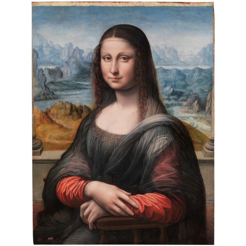 Funda de lentillas / pintalabios Mona Lisa 