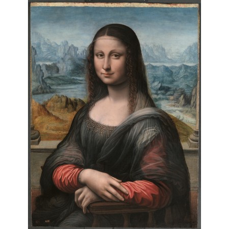 Cuaderno con imán Mona lisa LEONARDO