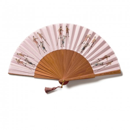 Abanico "Los zancos" 