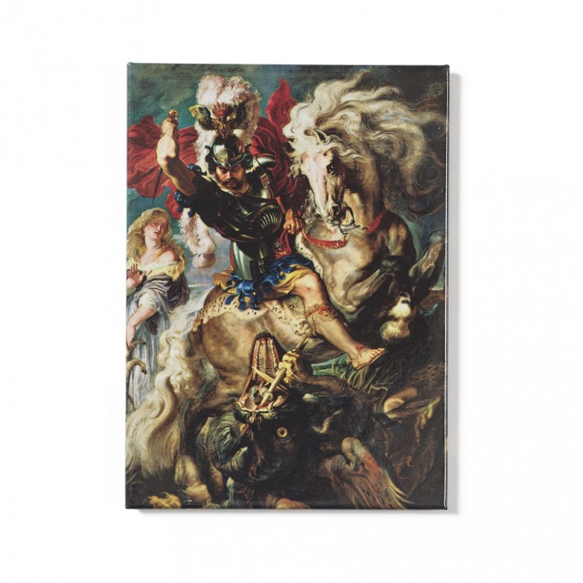 "Saint George and the Dragon" magnet