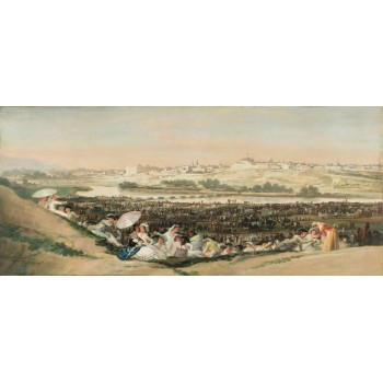 Imán panorámico "La pradera de san Isidro" 2