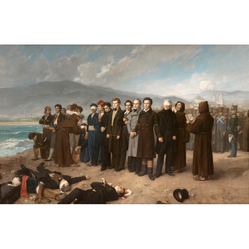 "Execution of Torrijos and his...