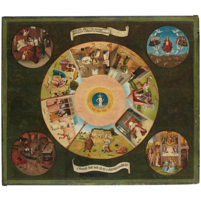 "Table of the Seven Deadly Sins"...