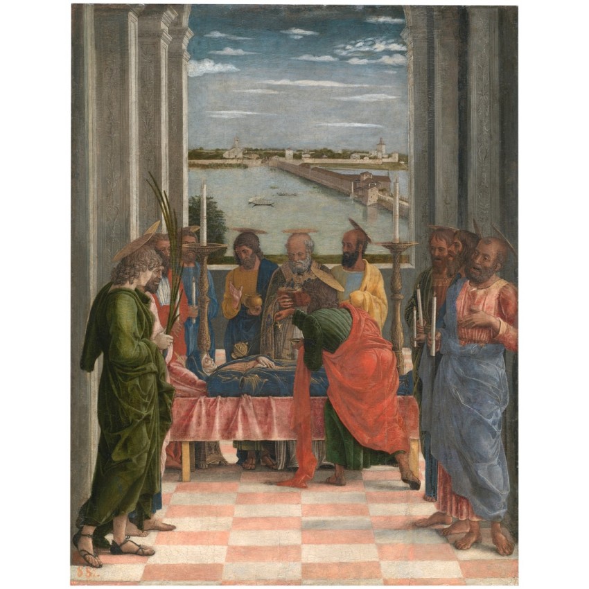 "The Death of the Virgin" print