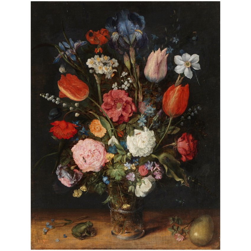 "Vase of Flowers" magnetic bookmark "Vase of Flowers" magnetic bookmark