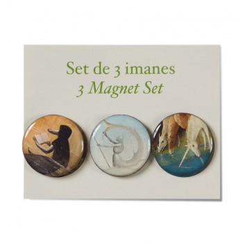 Set de imanes "El jardín de...