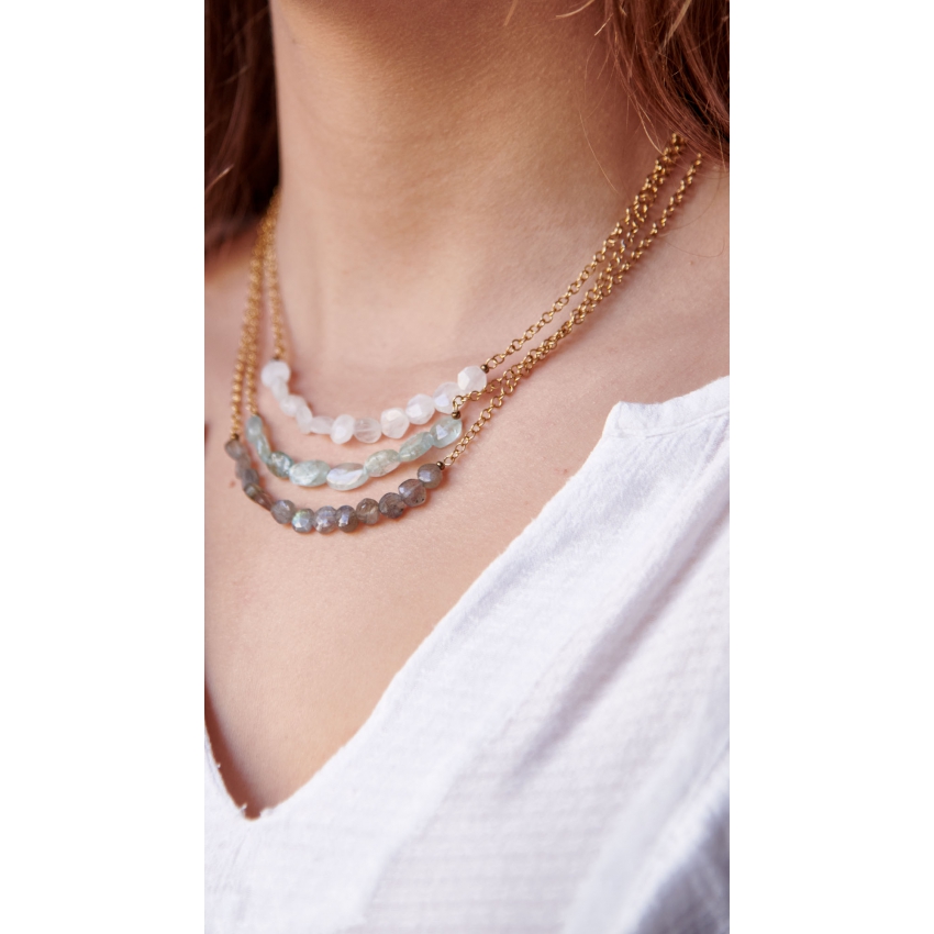 Collar "Salerno" Piedra de luna Collar "Salerno" Piedra de luna