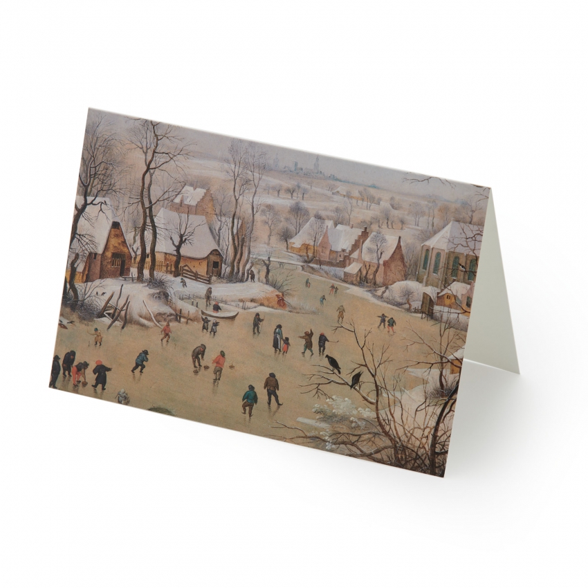 Christmas "Snowy landscape with...