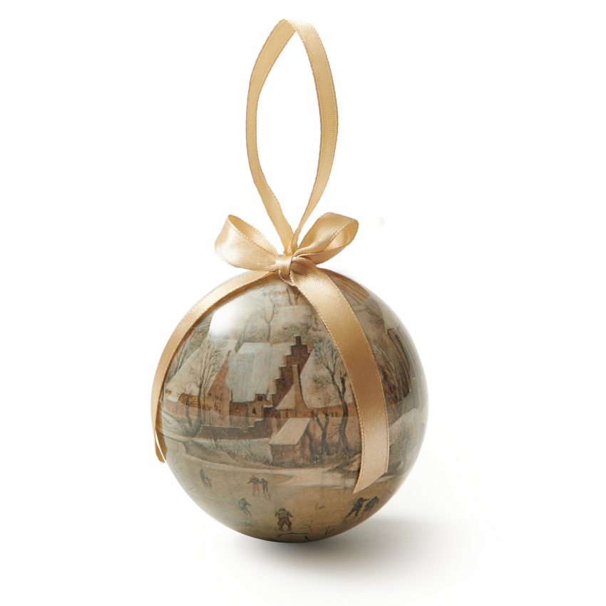 "Snowy Landscape" Christmas ball