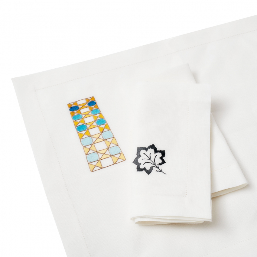 Individual placemat and napkin set... Individual placemat and napkin set...