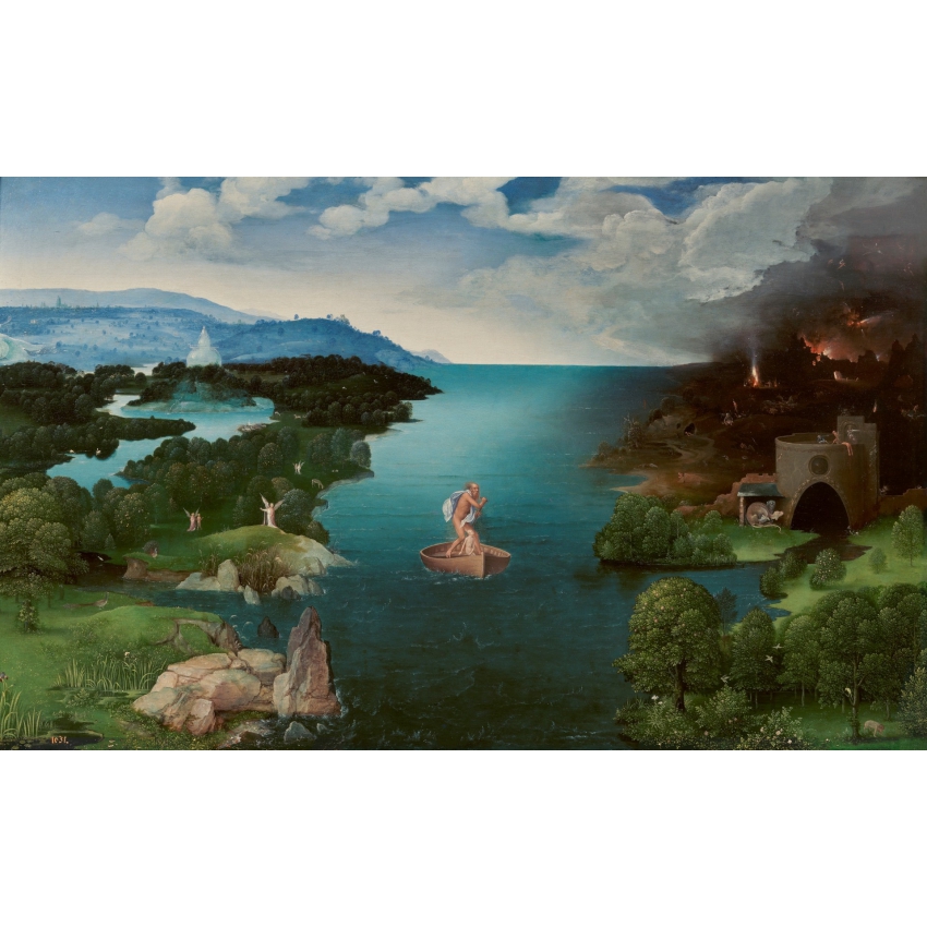 "Charon crossing the Styx" fan "Charon crossing the Styx" fan