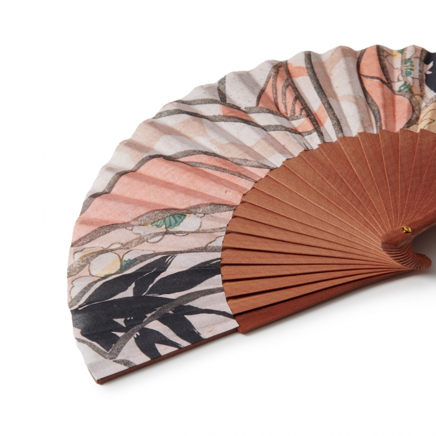 "Courtesan of Yoshiwara" fan "Courtesan of Yoshiwara" fan