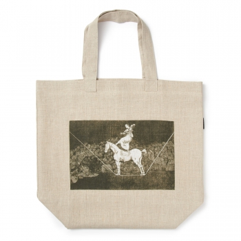 Bolso de lino "Disparate...