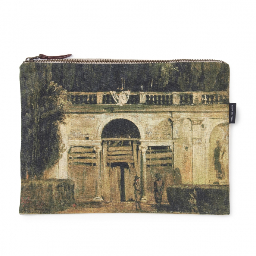 "View of the Garden of the Villa...