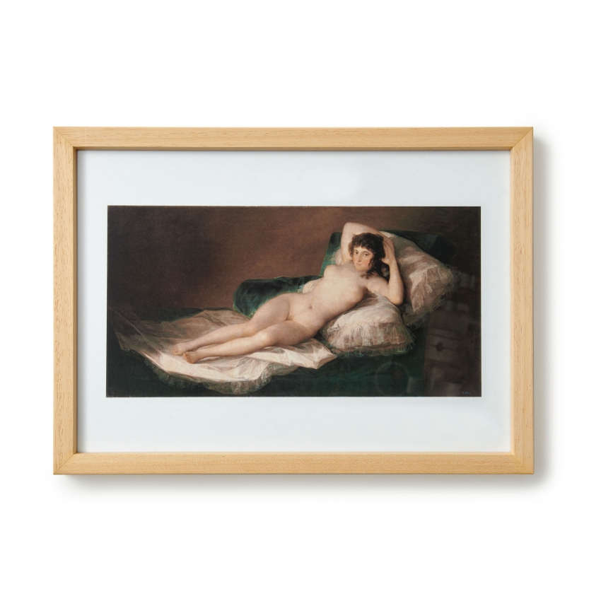 "The Nude Maja" framed print