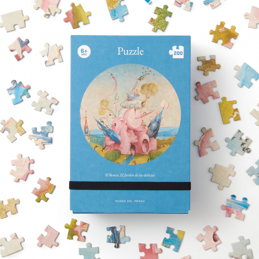 Puzzle redondo "El Jardín de las...
