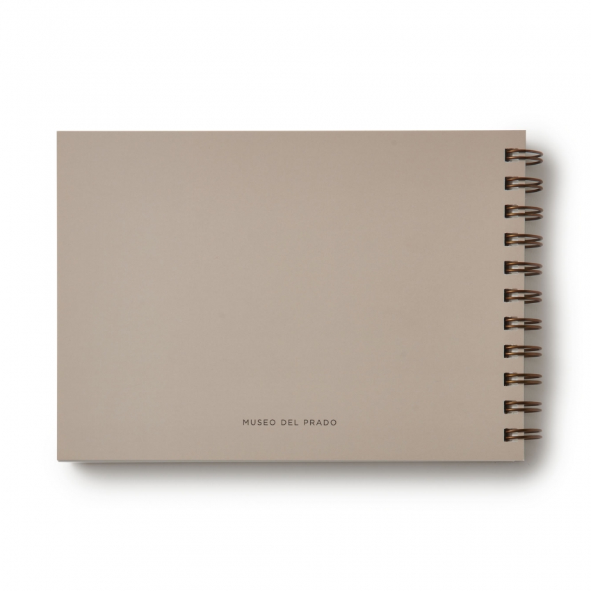 LIBRETA BEIGE EFECTO DIBUJO