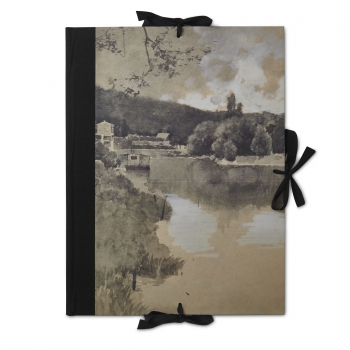 "View of Pontoise" drawing...