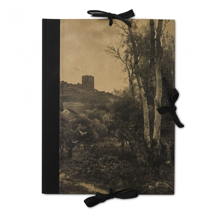 "View of the castle" drawing folder