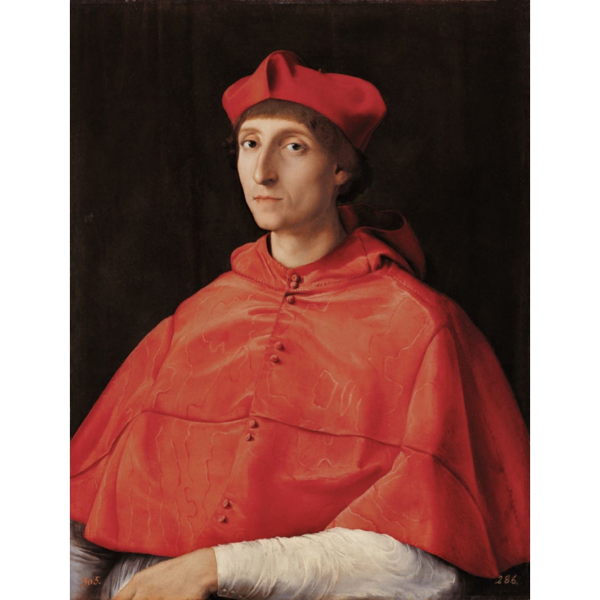 Postal puzzle "El Cardenal"