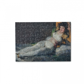 Postal puzzle "Maja vestida"