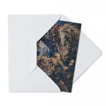 Postal puzzle "Lucha de san... 2