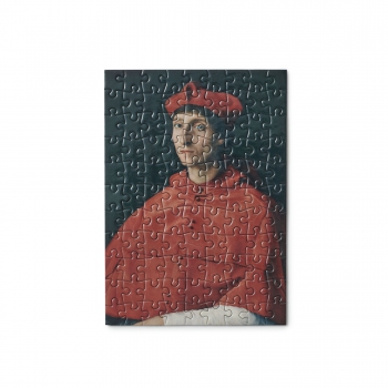 Postal puzzle "El Cardenal"