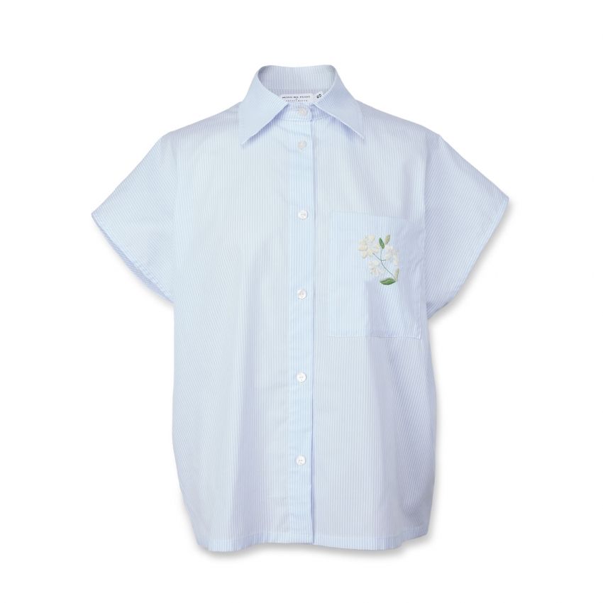 Embroidered shirt “Moisés Nieto Still...