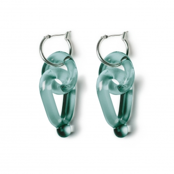 Pendientes de cristal...