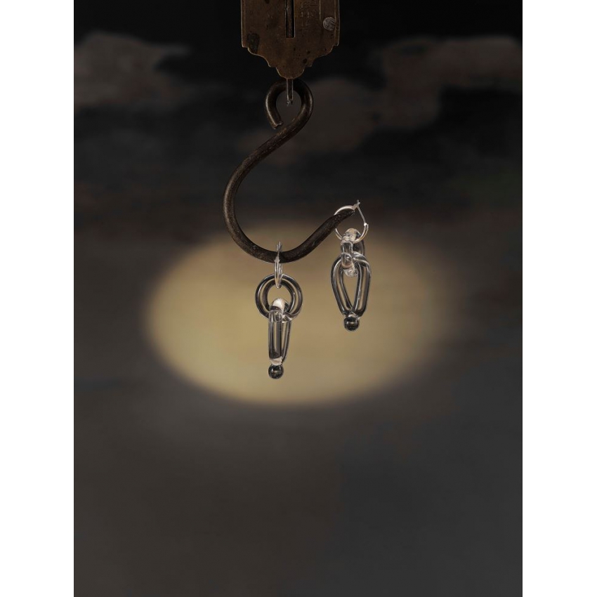 Crystal earrings “Moisés Nieto Still... Crystal earrings “Moisés Nieto Still...