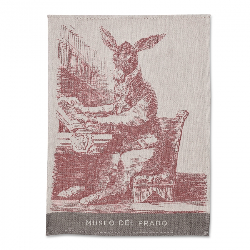 Paño de cocina "El Asno Literato"