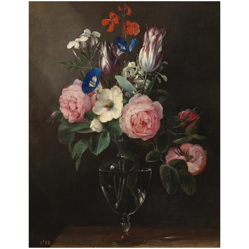 "Vase of Flowers" umbrella