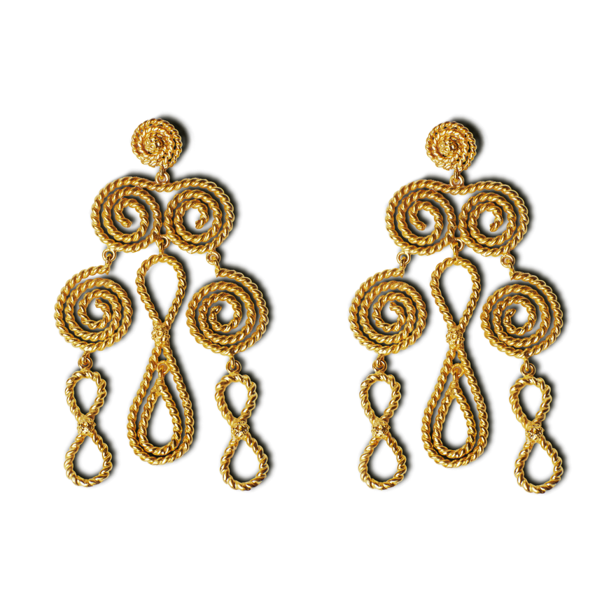 Pendientes enjaezados "Colección... Pendientes enjaezados "Colección...