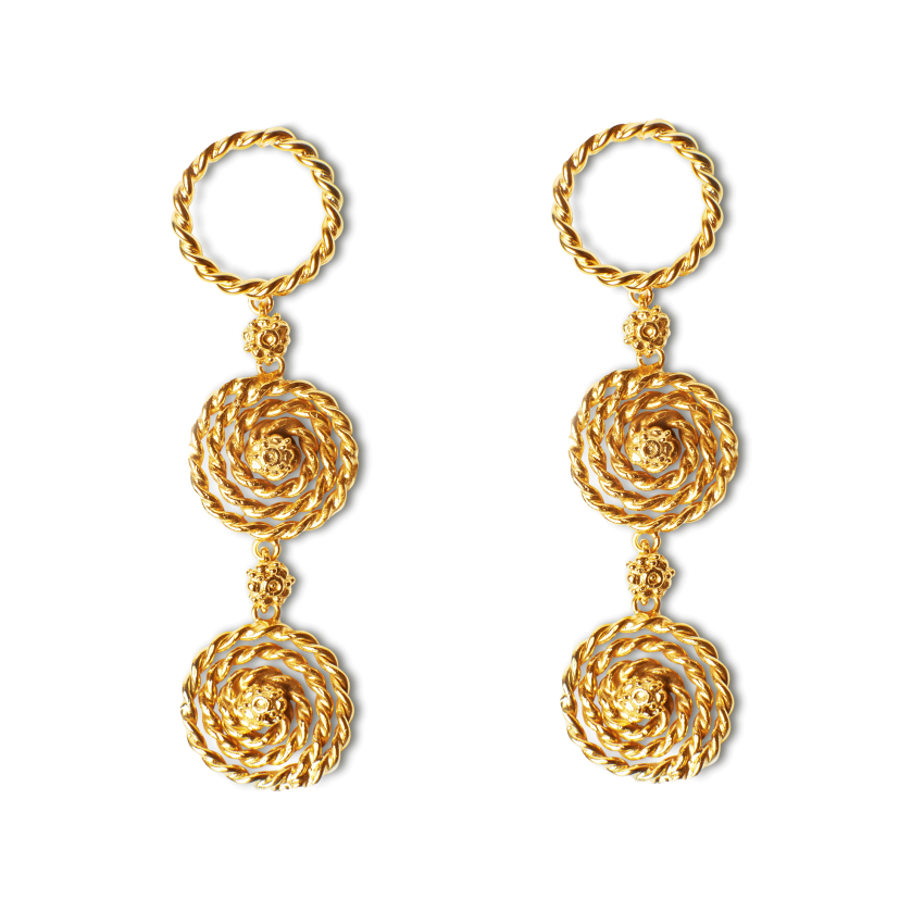 Pendientes rosetón "Colección... Pendientes rosetón "Colección...