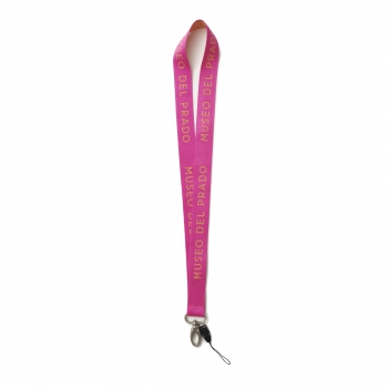 Lanyard "Museo del Prado" rosa